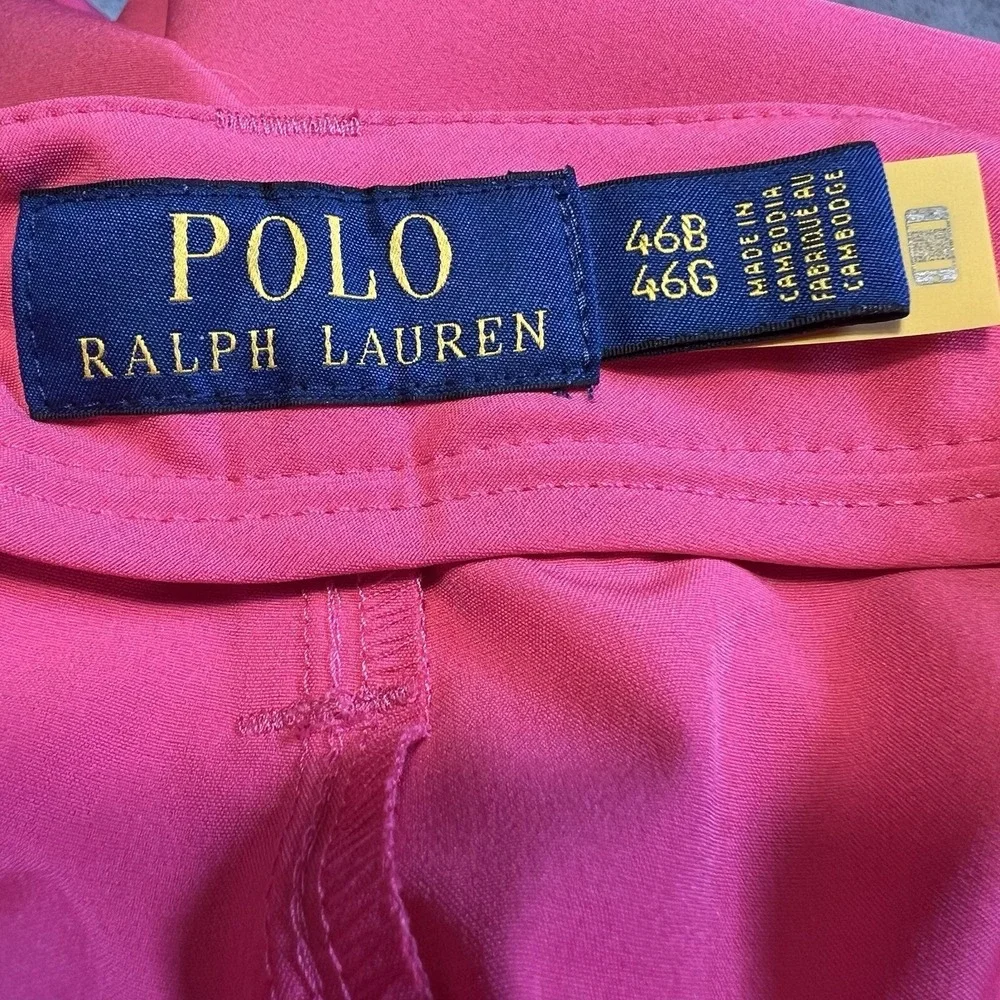 Polo RALPH LAUREN Men's NWT Classic  Stretch Performance Golf Shorts 46B Pink